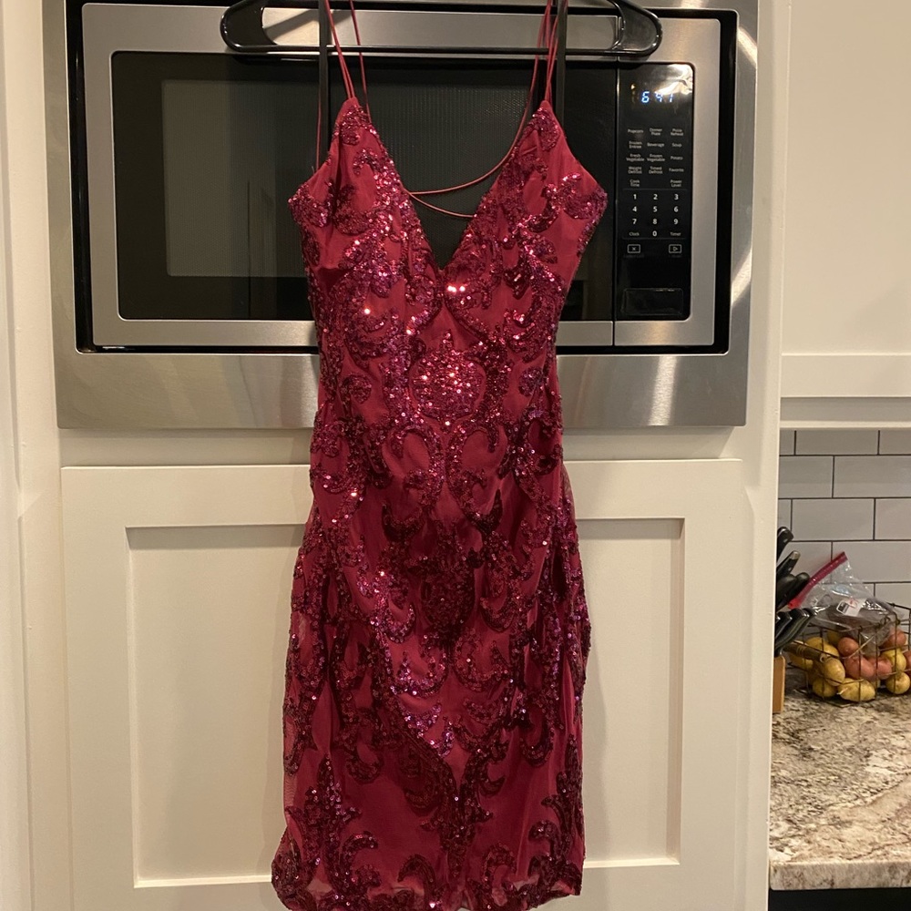 Medium sequin Homecoming dress - Picture 6 of 14